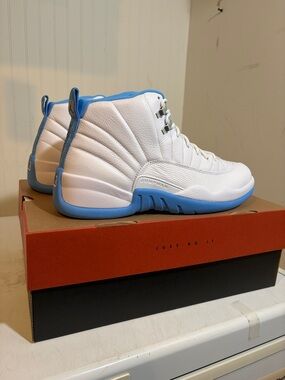 Jordan 12 Retro white/university blue. 2025 release BNIB!! CT8013-112
